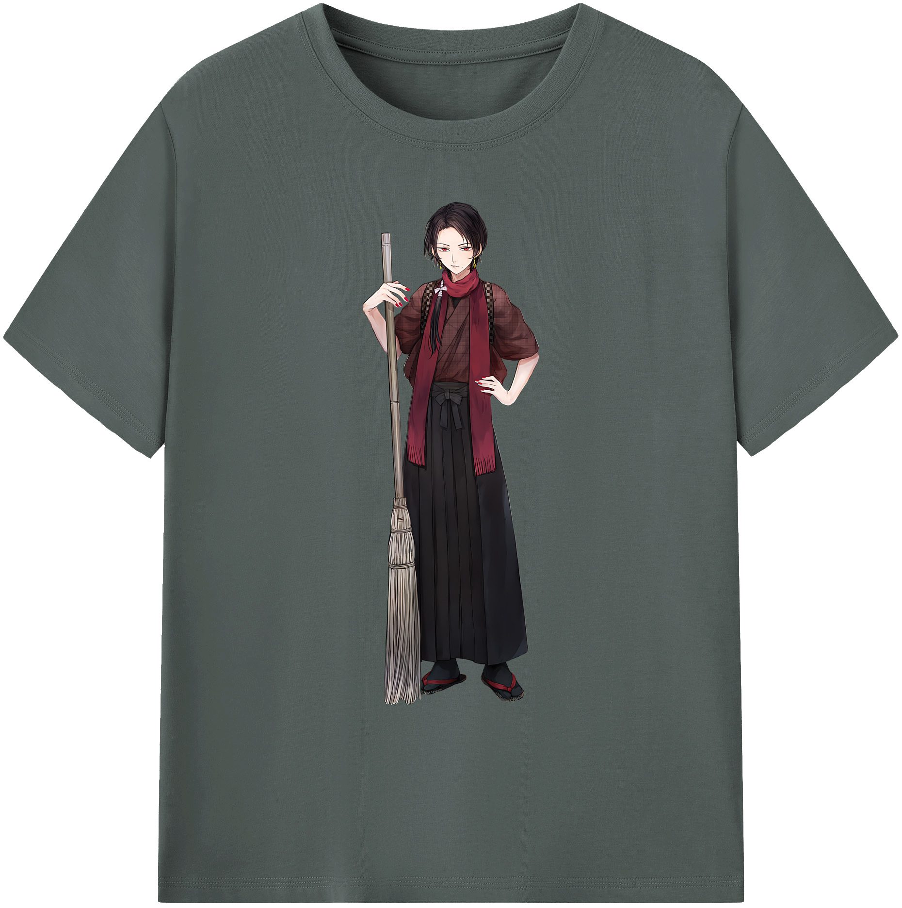 （画像用） 刀剣乱舞 Touken Ranbu 綿100％ メンズ半袖Tシャツ｜肌触りやわらか＆通気性